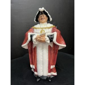 Vintage ROYAL DOULTON FIGURINE "THE MAYOR" HN2280 MAYOR 8 1/4" H